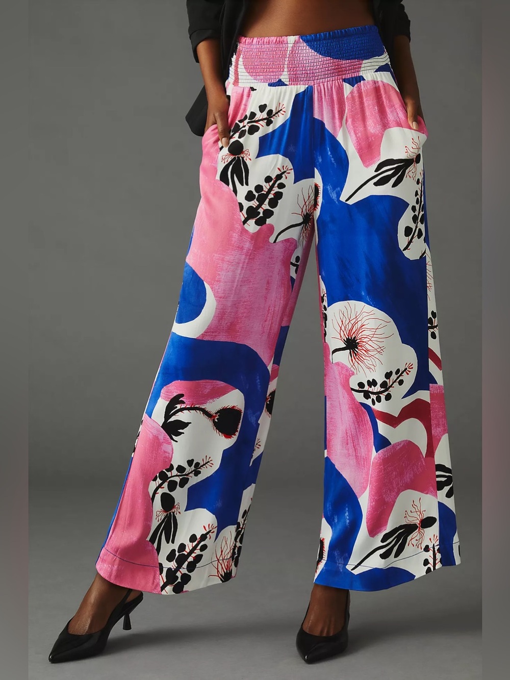 MAEVE Lisa Sander for Anthropologie Wide-Leg Pants (D2)